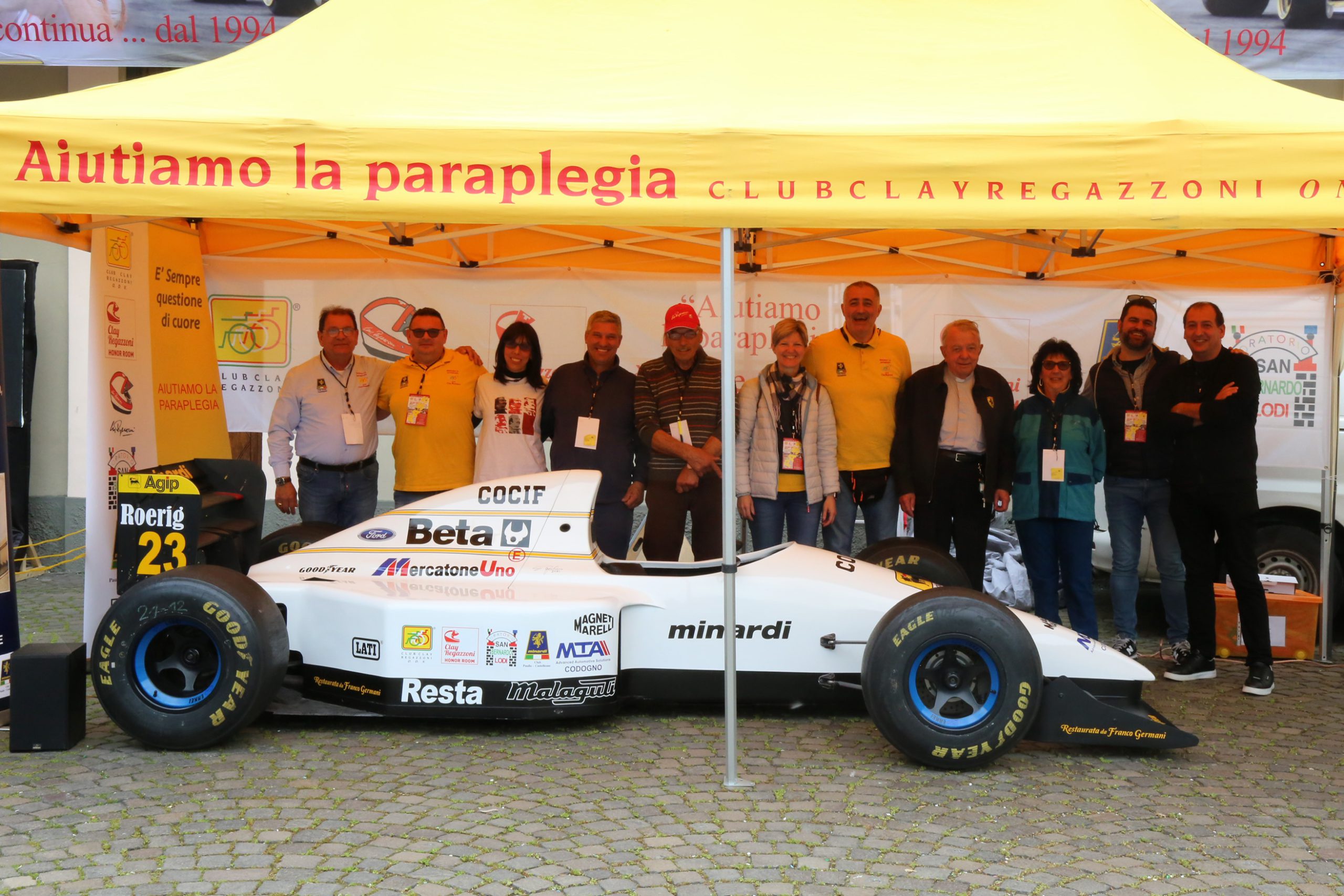Club Regazzoni: pit-stop solidale in San Bernardo a Lodi