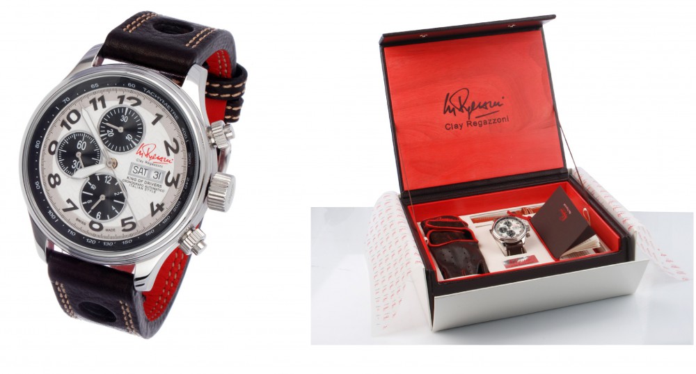 Disponibile l’orologio firmato Clay Regazzoni